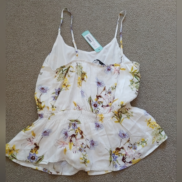 NWT Collective Concepts Kennie Smock detail cami top - Picture 3 of 6